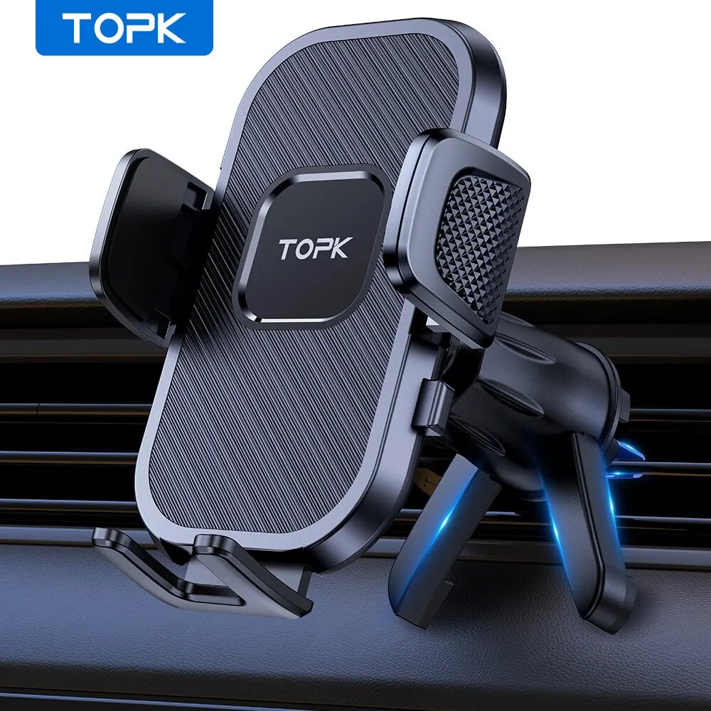 Support Téléphone Voiture – Fixation Automatique