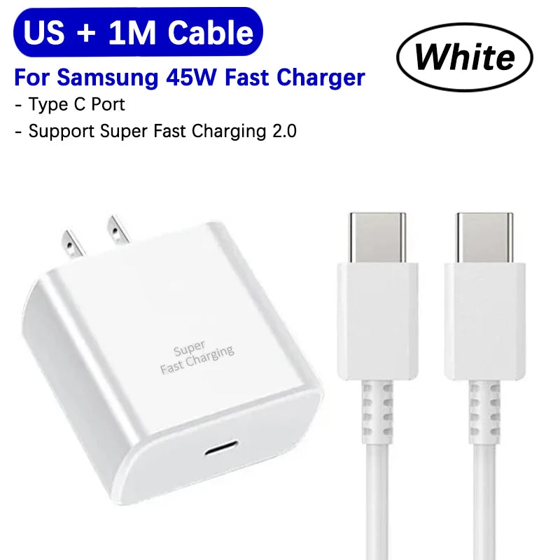 Chargeur Rapide Samsung 45W