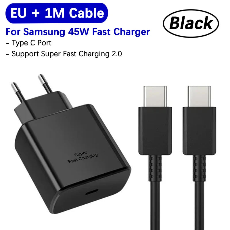 Chargeur Rapide Samsung 45W