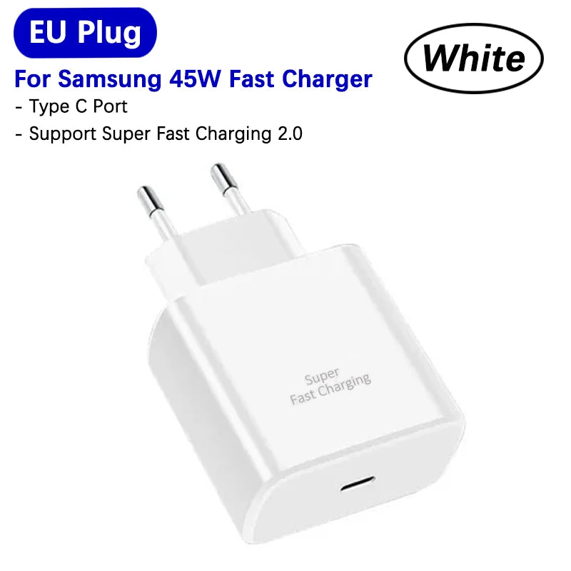 Chargeur Rapide Samsung 45W